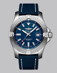 AVENGER AUTOMATIC 43 BLUE DIAL - Swiss Gallery Iraq BREITLING