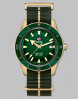 CAPTAIN COOK AUTOMAITC BRONZE GREEN DIAL - Swiss Gallery Iraq RADO