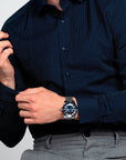 CAPTAIN COOK AUTOMATIC BLUE DIAL - Swiss Gallery Iraq RADO
