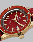 Captain Cook Automatic Bronze RED DIAL - Swiss Gallery Iraq RADO