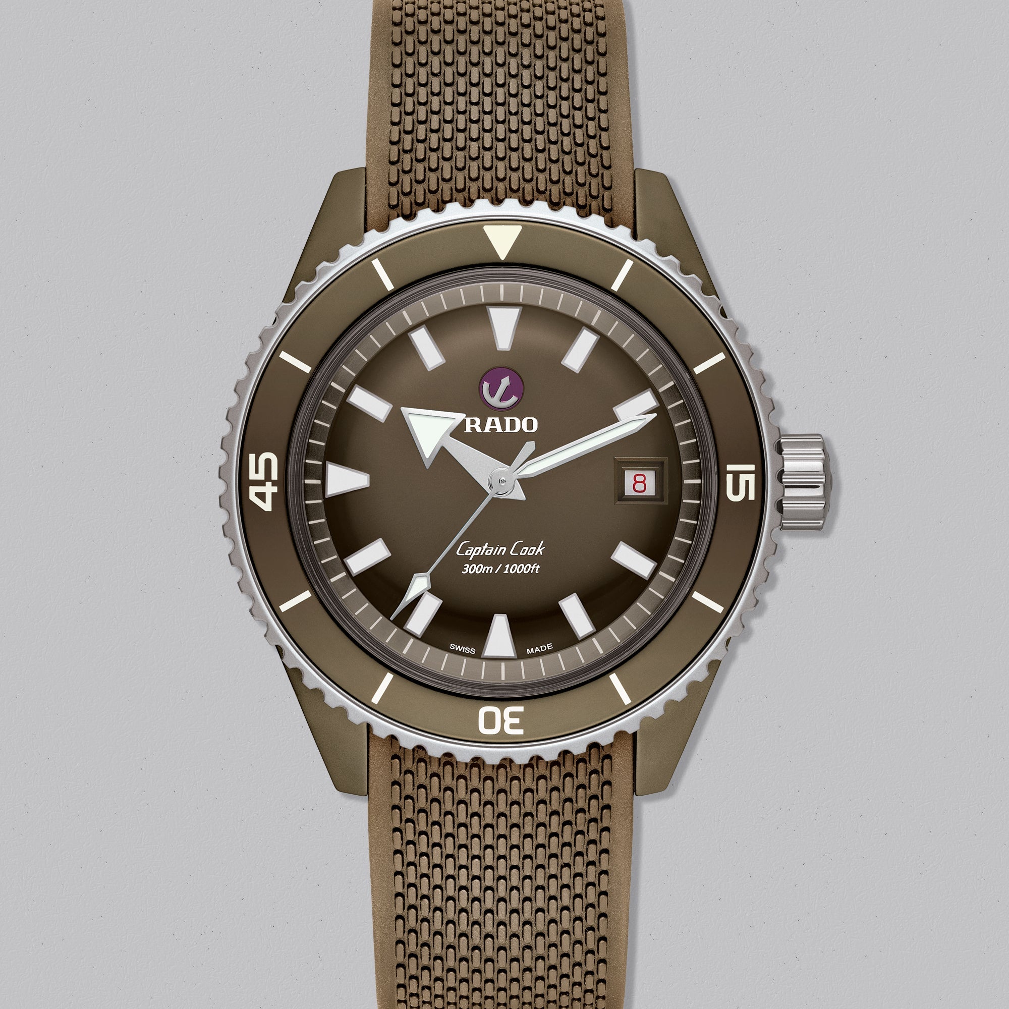 Captain Cook High-Tech Ceramic Diver - Swiss Gallery Iraq RADO