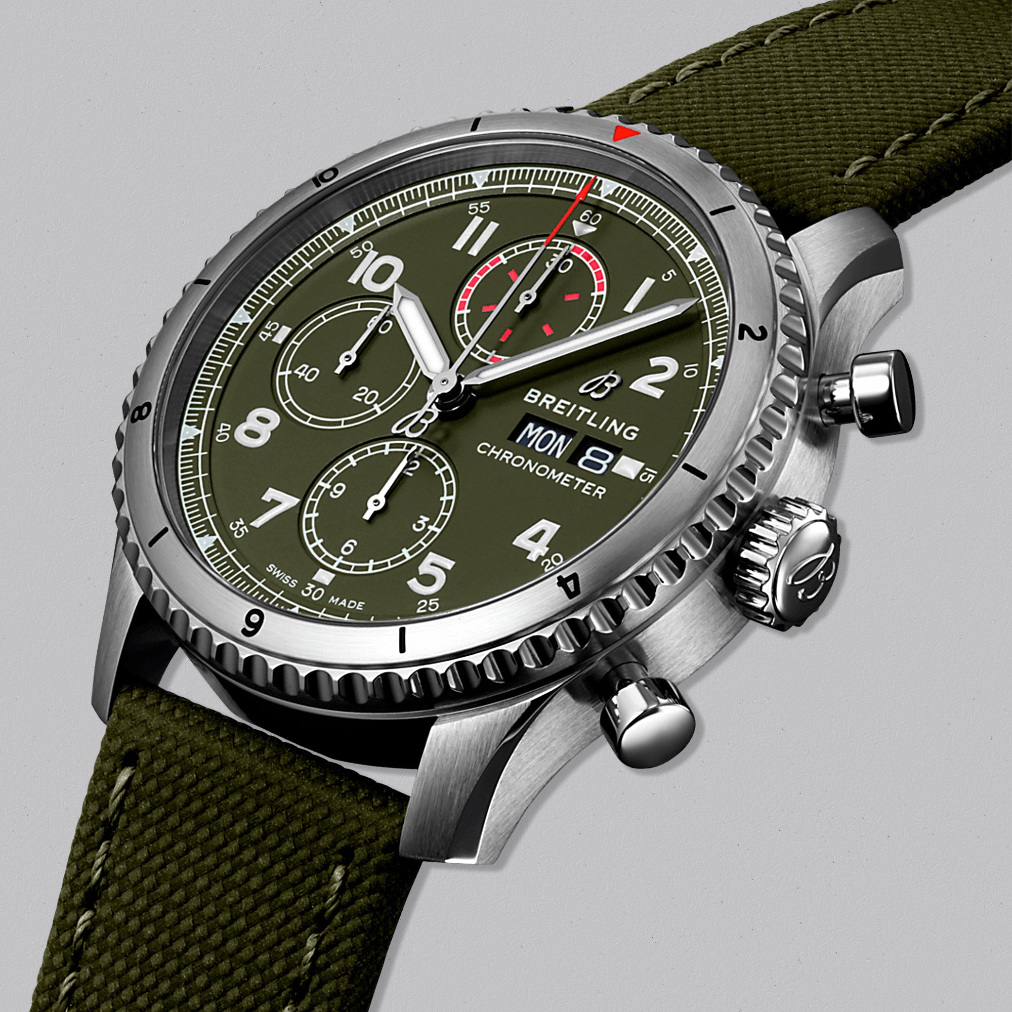 CLASSIC AVI 8 CHRONOGRAPH 43 CURTISS WARHAWK - Swiss Gallery Iraq BREITLING
