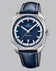 LAB PERIPHERAL 3H SS BLUE DIAL - Swiss Gallery Iraq PERRELET
