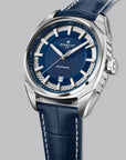 LAB PERIPHERAL 3H SS BLUE DIAL - Swiss Gallery Iraq PERRELET