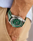 LAB PERIPHERAL 3H SS GREEN DIAL - Swiss Gallery Iraq PERRELET