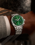 PREMIER B01 CHRONOGRAPH 42 GREEN DIAL - Swiss Gallery Iraq BREITLING