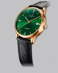 WEEKEND 3 HANDS GREEN PVD 4N - Swiss Gallery Iraq PERRELET