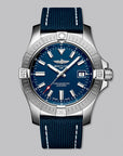 AVENGER AUTOMATIC 43 BLUE DIAL - Swiss Gallery Iraq BREITLING
